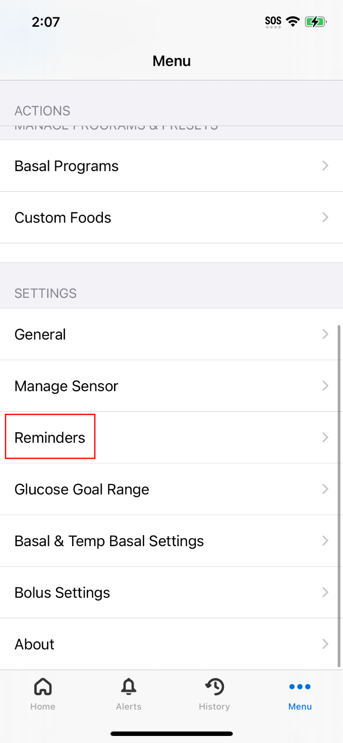 iOS Reminder